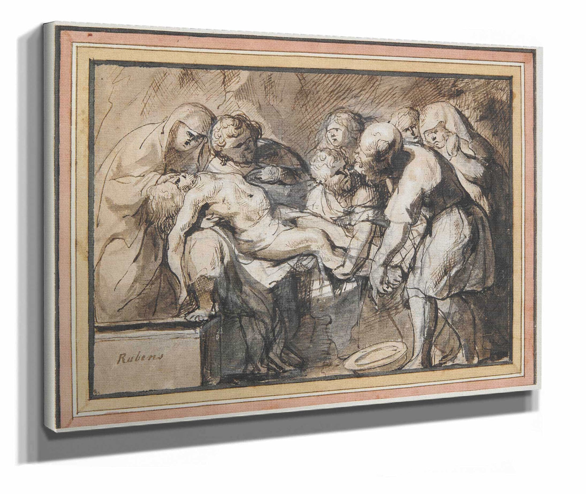 The Entombment by Jacob Jordaens