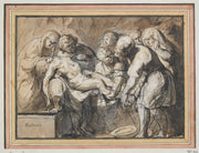 The Entombment by Jacob Jordaens