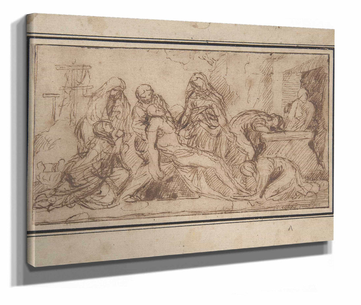 The Entombment  by Nicolas Poussin