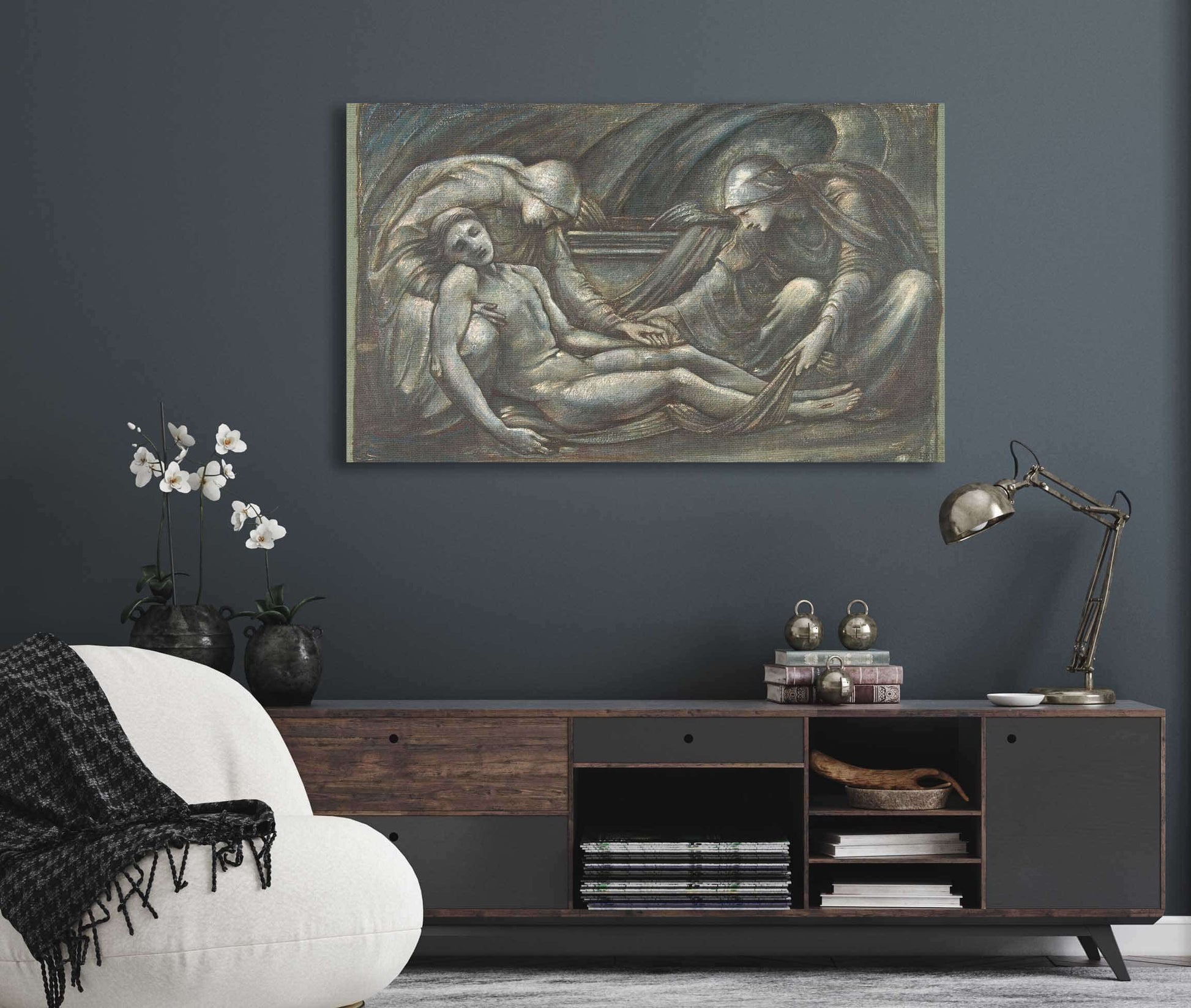 The Entombment by Sir Edward Coley Burne Jones