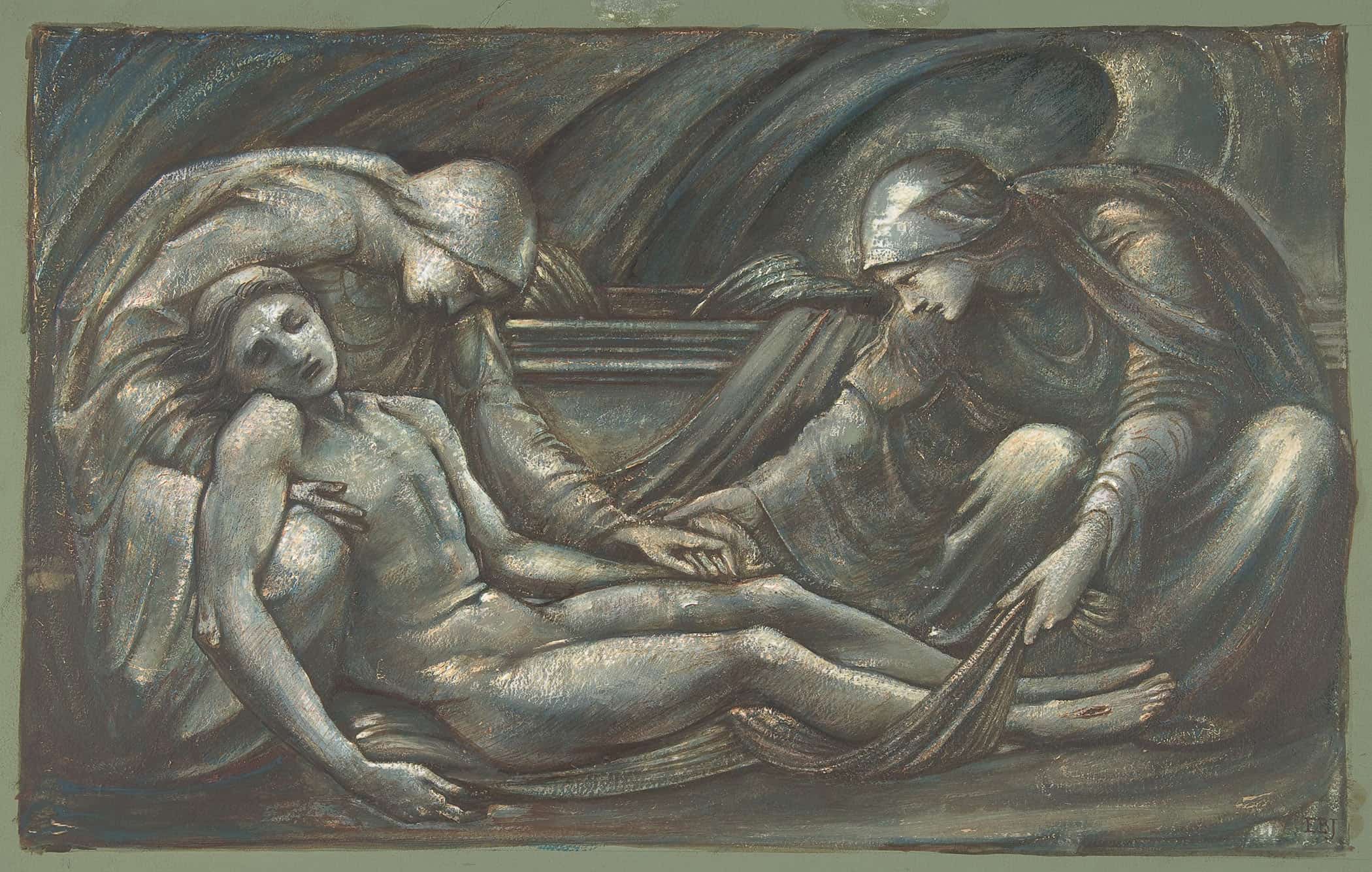 The Entombment by Sir Edward Coley Burne Jones