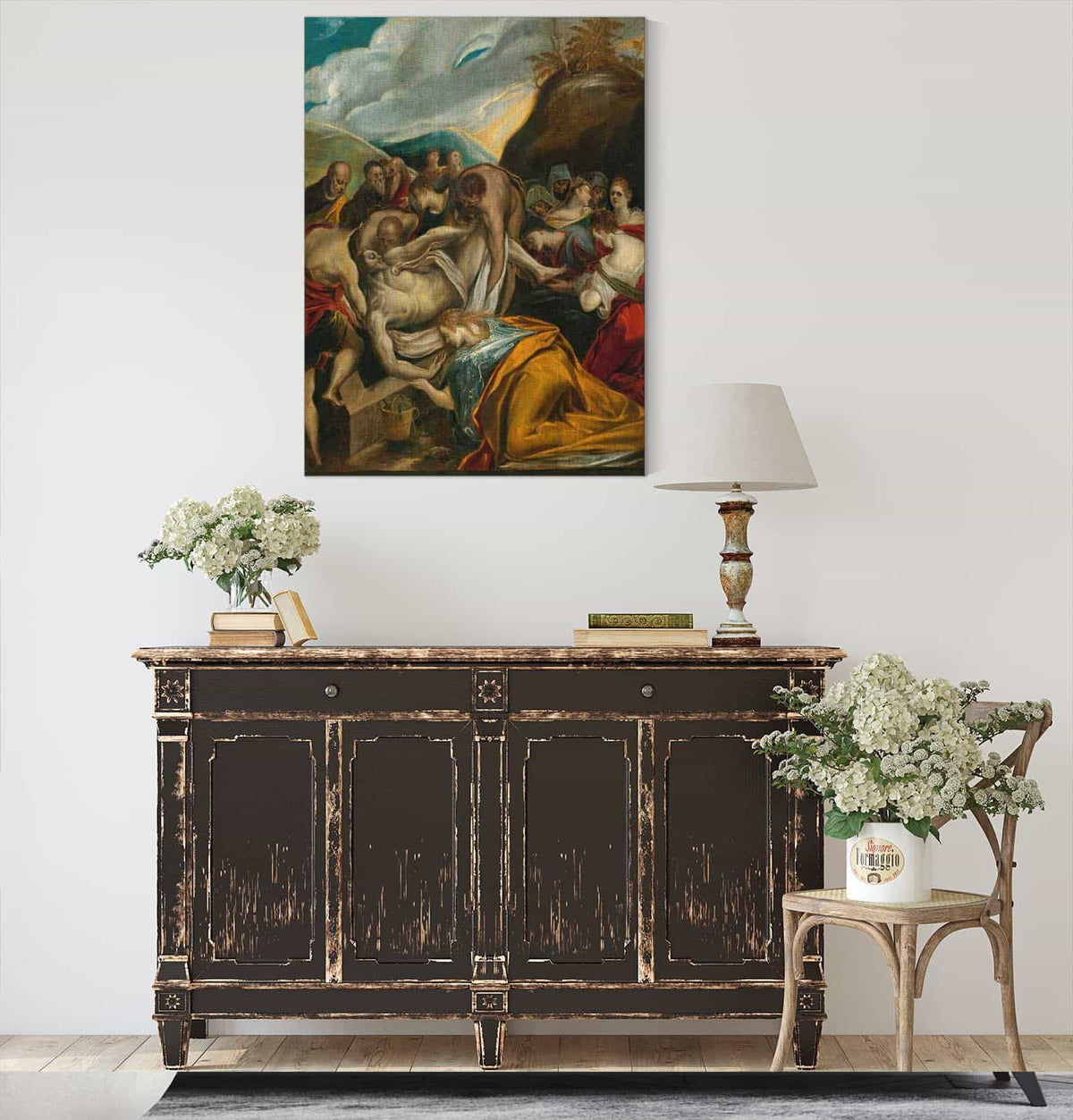 The Entombment Of Christ by El Greco