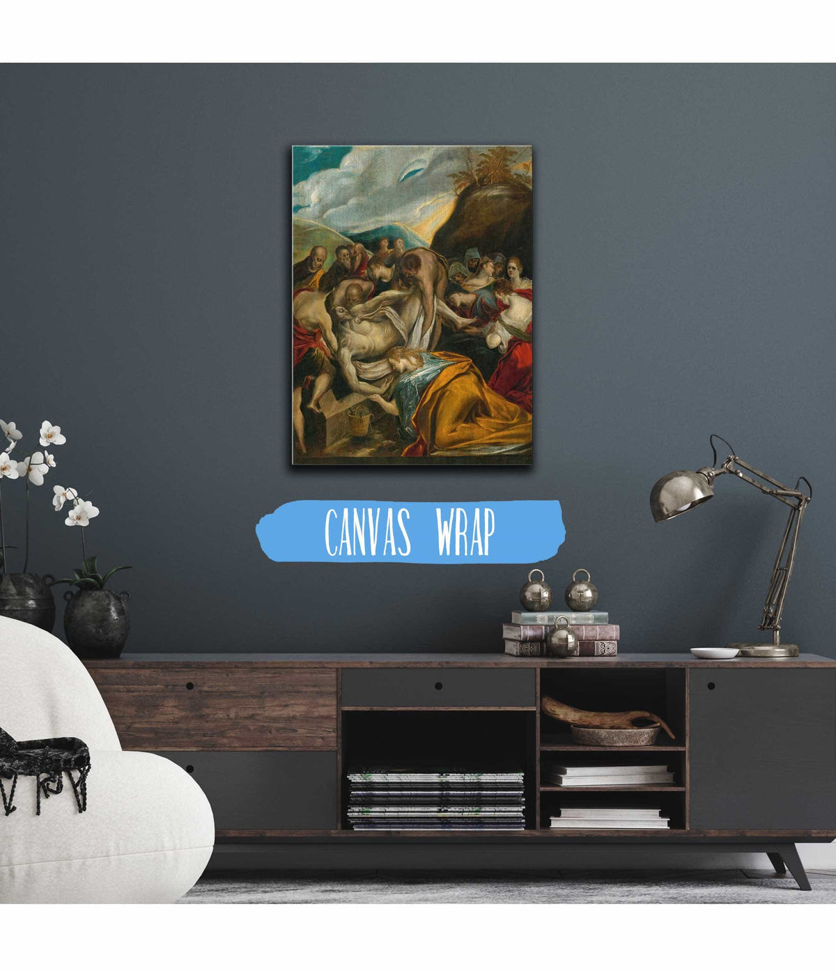 The Entombment Of Christ by El Greco