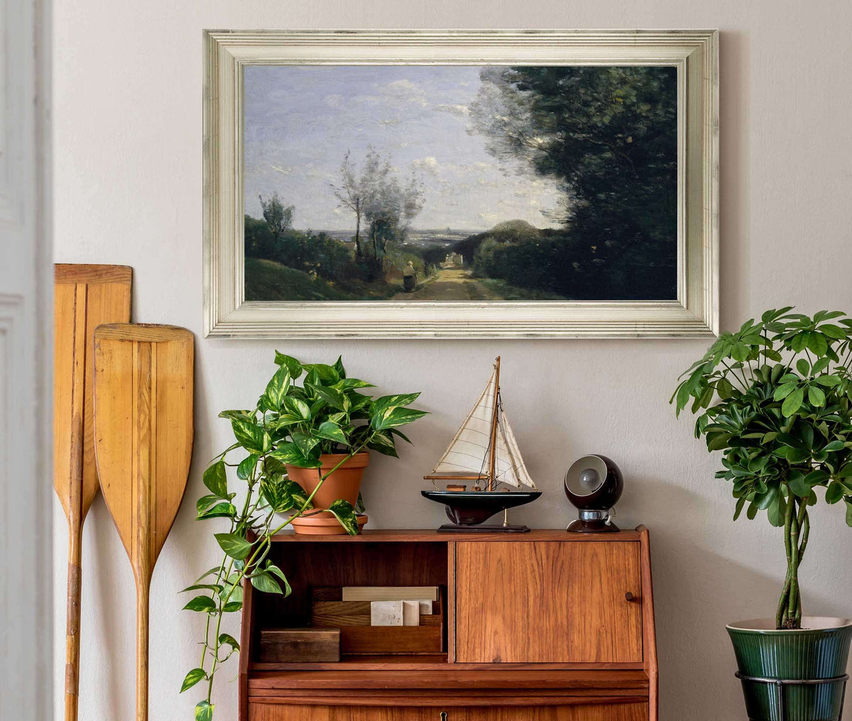 The Environs Of Paris S by Jean Baptiste Camille Corot