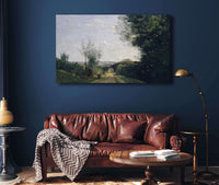 The Environs Of Paris S by Jean Baptiste Camille Corot