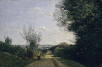 The Environs Of Paris S by Jean Baptiste Camille Corot