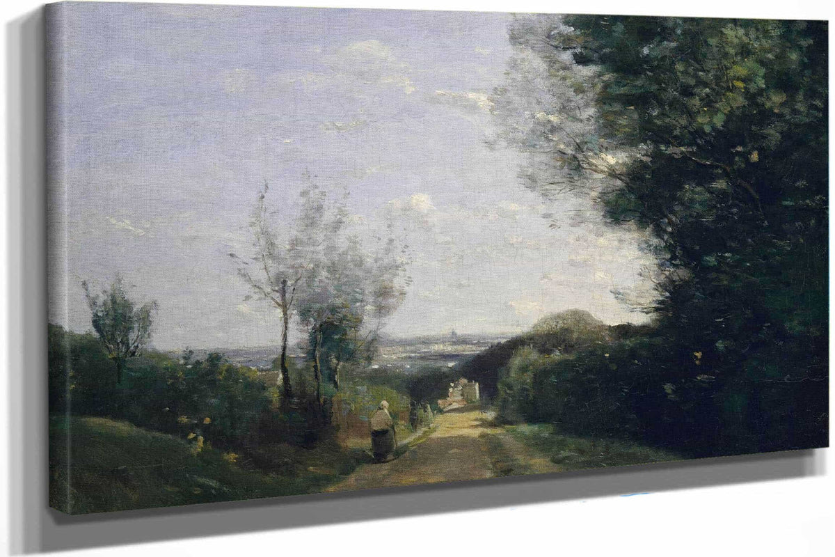 The Environs Of Paris S by Jean Baptiste Camille Corot