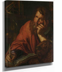 The Evangelist Saint Mark  by Joachim Wtewael