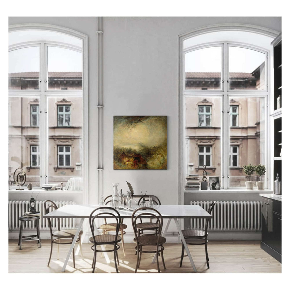 The Evening Of The Deluge by Joseph Mallord William Turner