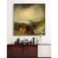 The Evening Of The Deluge by Joseph Mallord William Turner