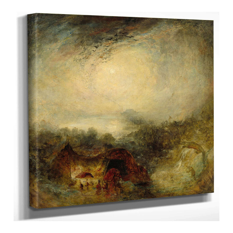 The Evening Of The Deluge by Joseph Mallord William Turner
