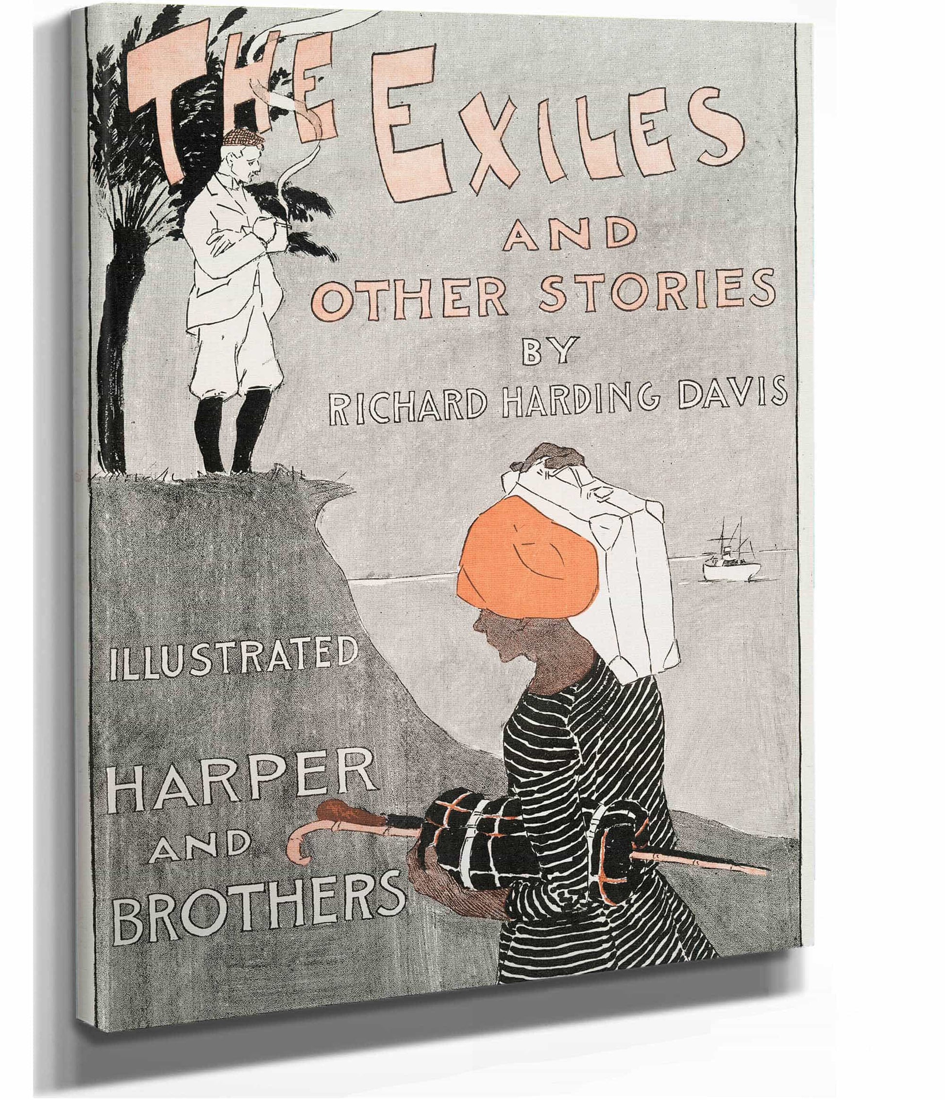 The Exiles & Other Stories By Richard Harding Davis by Edward Penfield