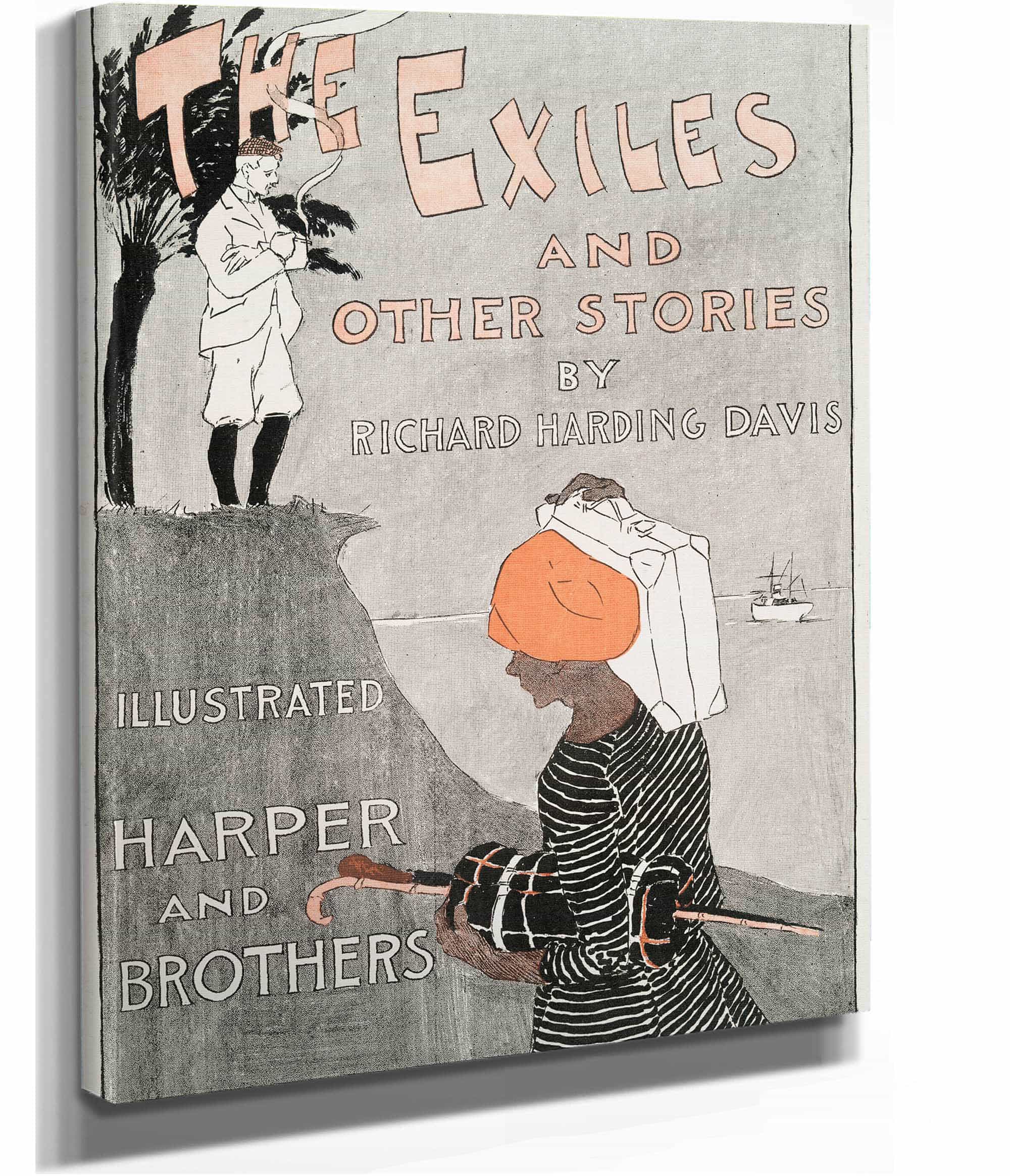 The Exiles & Other Stories By Richard Harding Davis by Edward Penfield