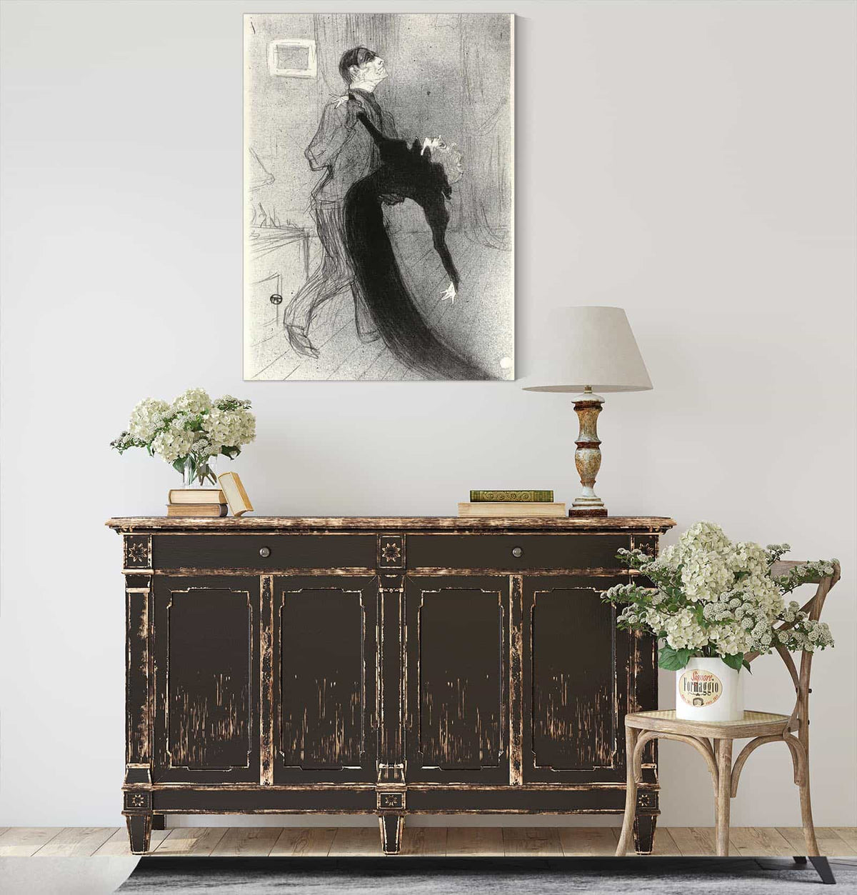 The Fainting Fit by Henri De Toulouse Lautrec