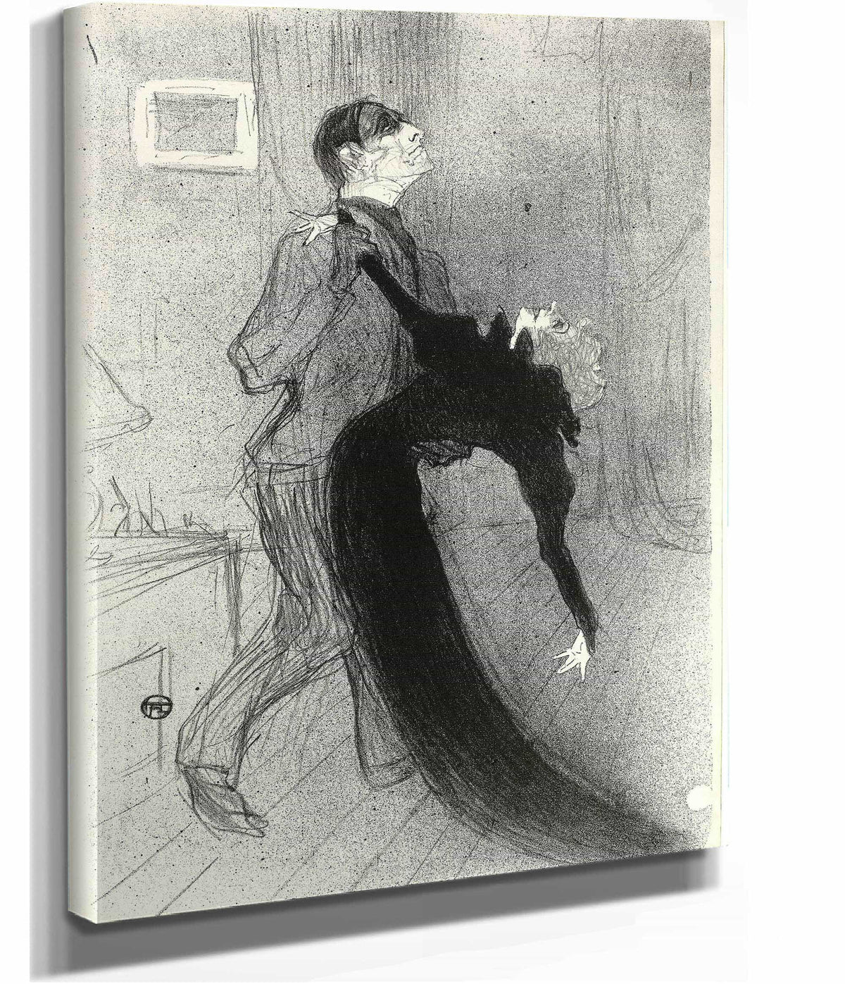 The Fainting Fit by Henri De Toulouse Lautrec