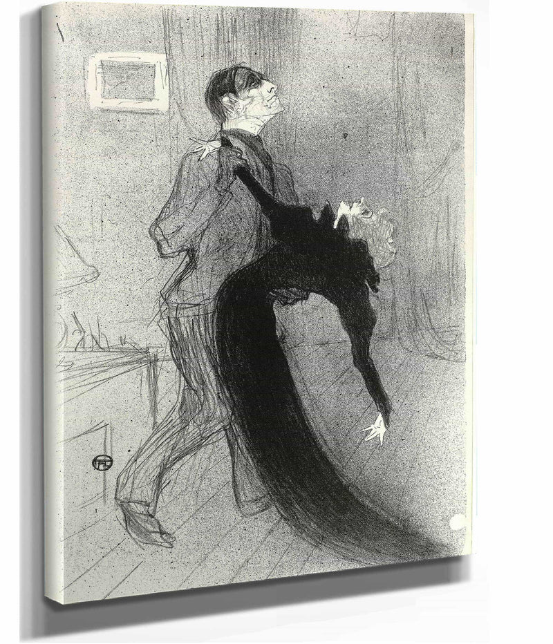 The Fainting Fit by Henri De Toulouse Lautrec