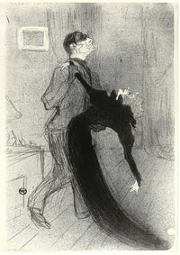 The Fainting Fit by Henri De Toulouse Lautrec