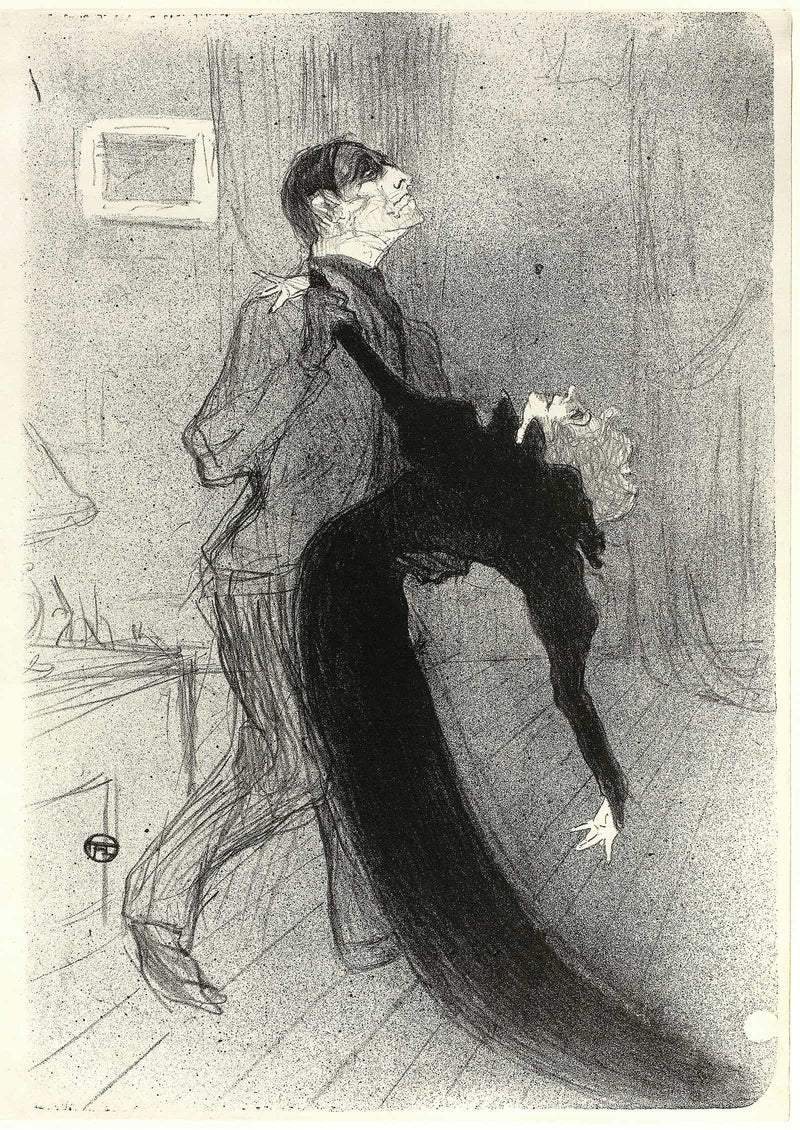 The Fainting Fit by Henri De Toulouse Lautrec