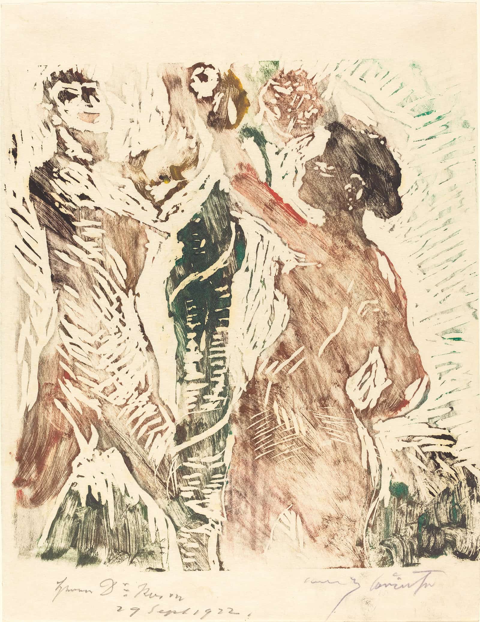 The Fall Of Man by Lovis Corinth