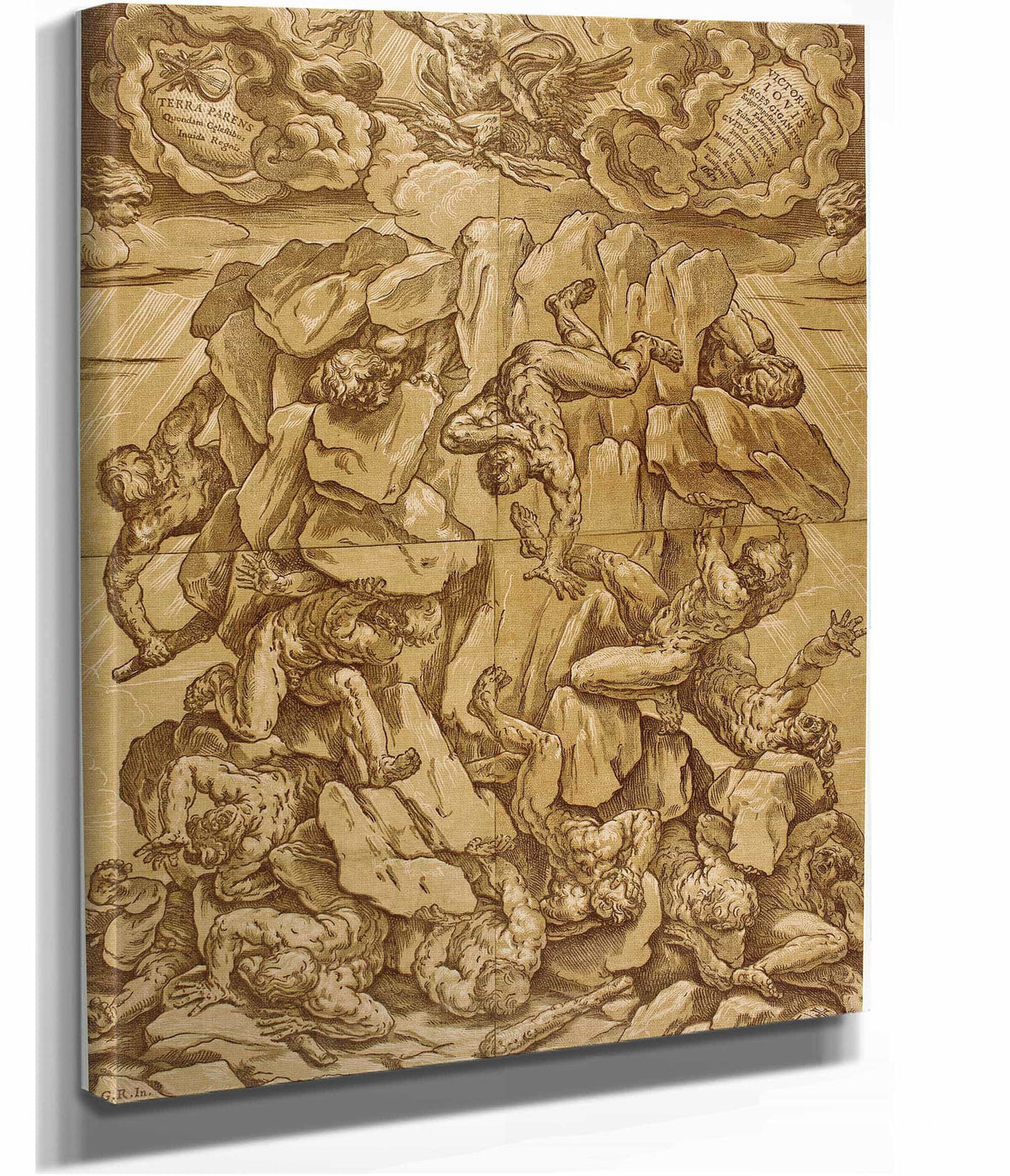 The Fall Of The Giants by Guido Reni