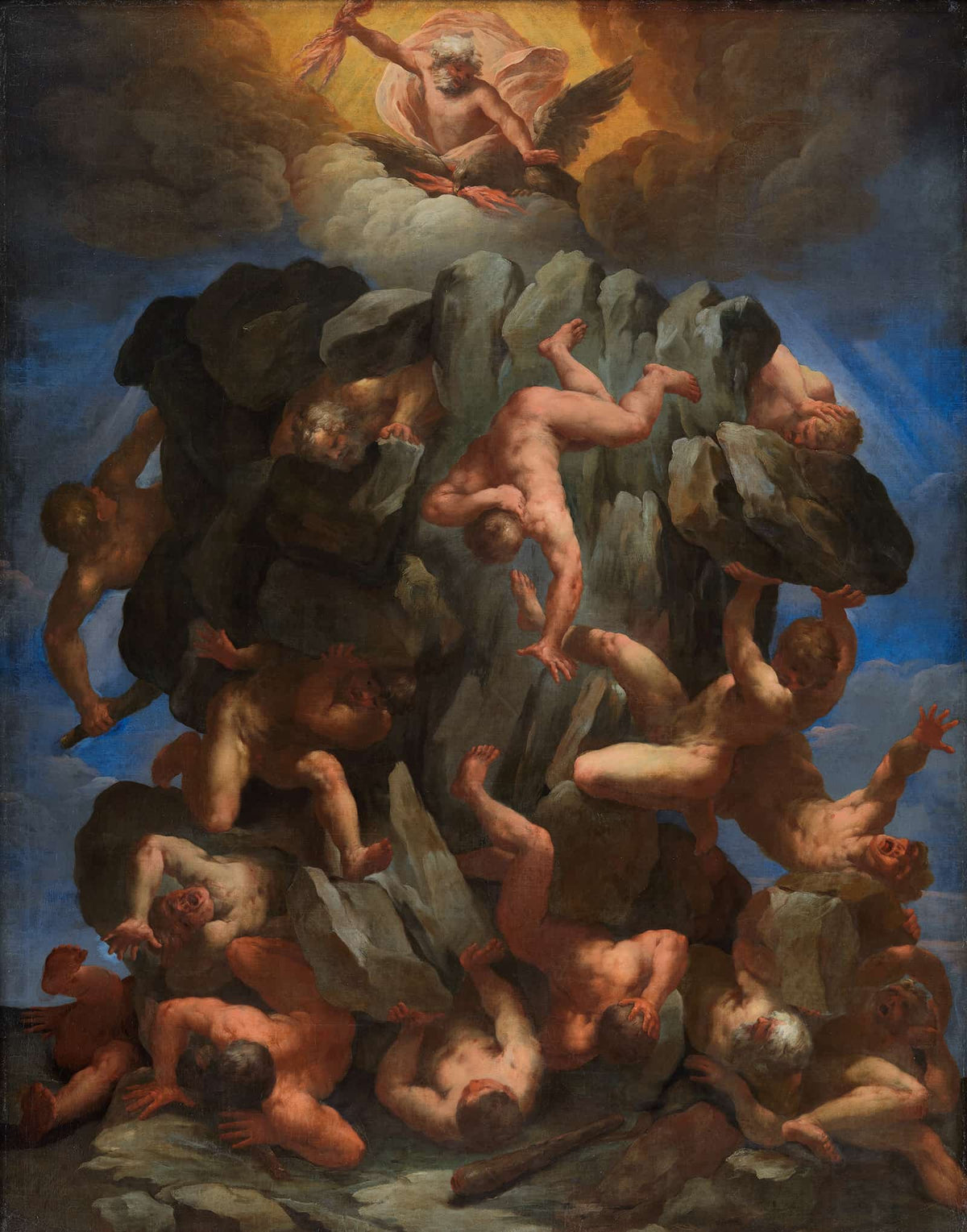 The Fall Of The Giants by Guido Reni