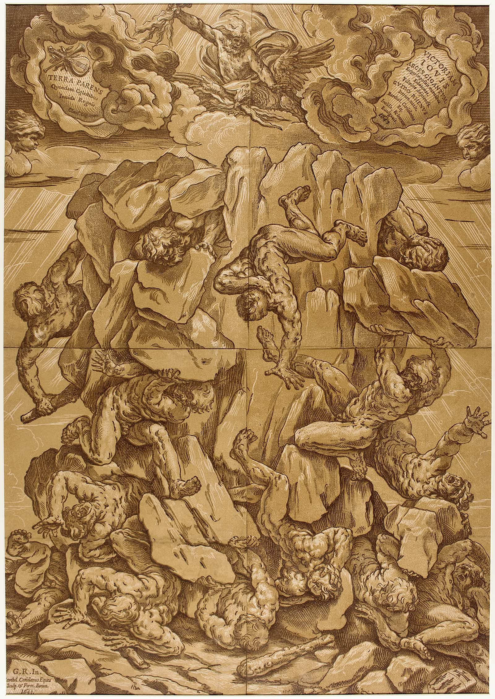 The Fall Of The Giants by Guido Reni