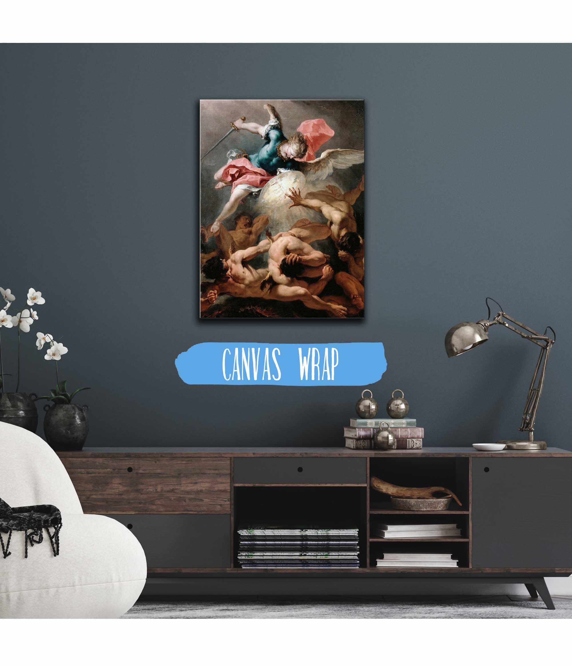 The Fall Of The Rebel Angels by Sebastiano Ricci
