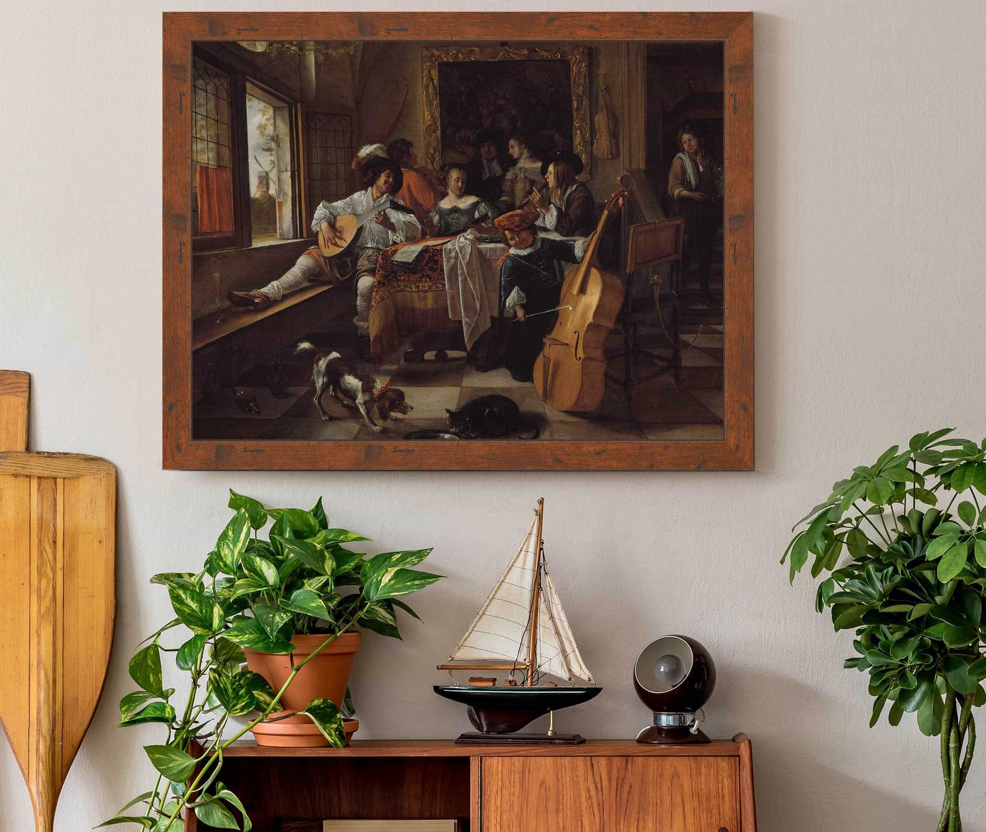 The Family Concert by Jan Steen