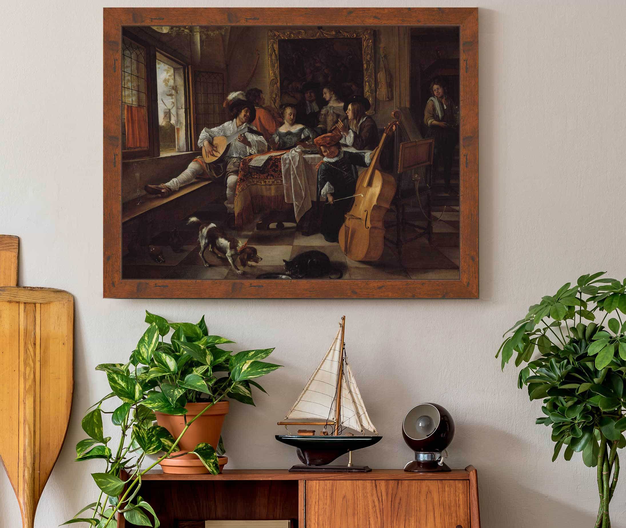 The Family Concert by Jan Steen