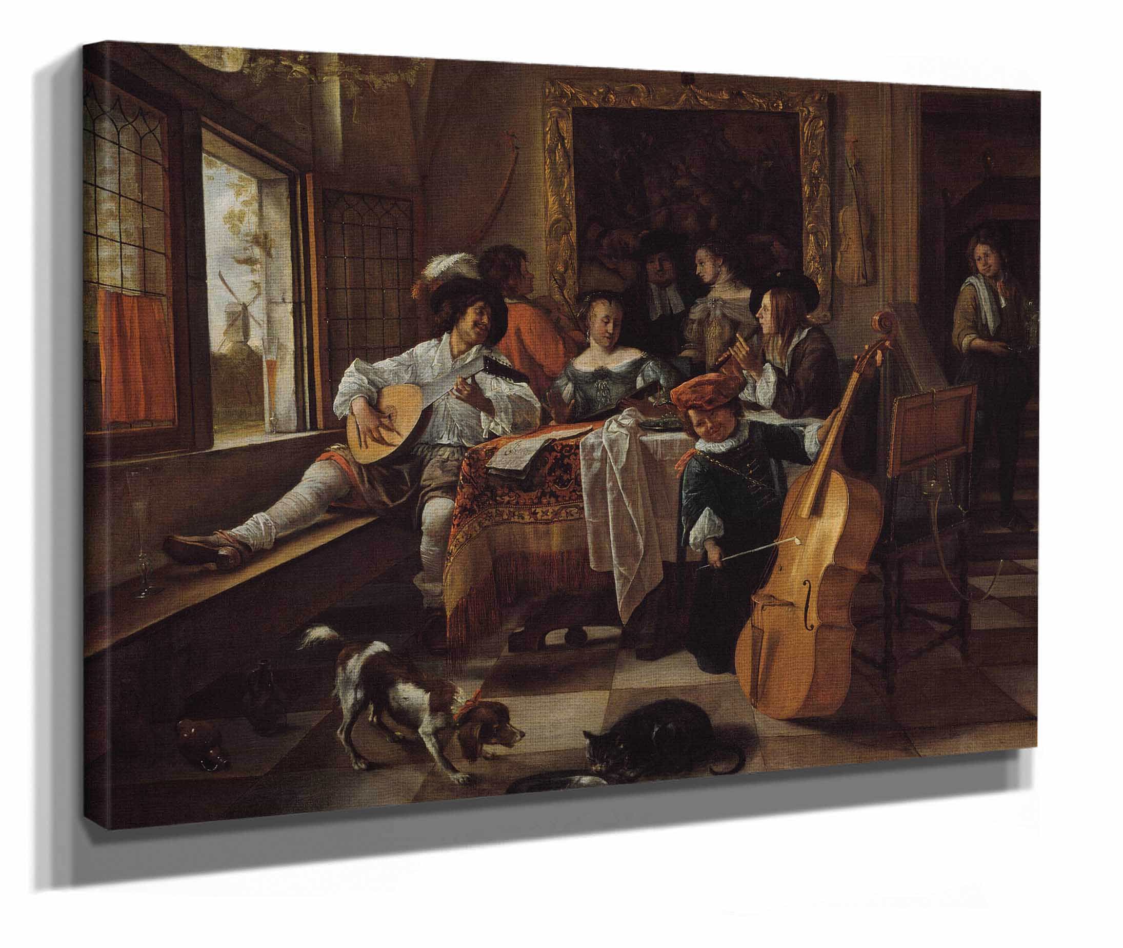 The Family Concert by Jan Steen