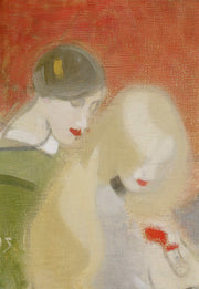 The Family Heirloom  by Helene Schjerfbeck