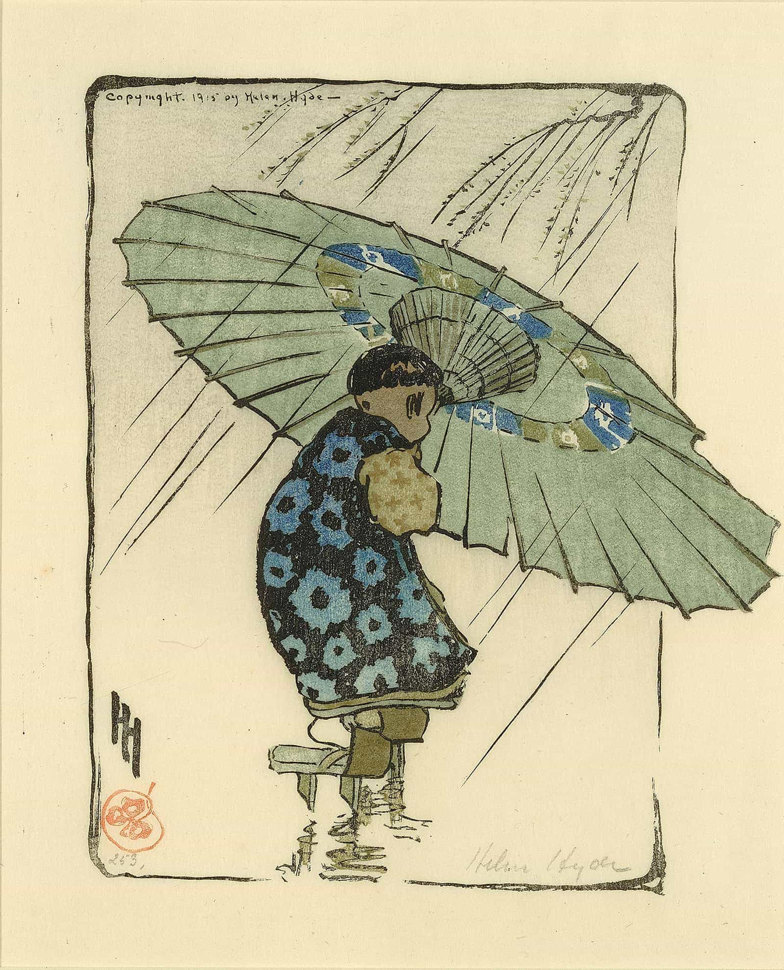 The Family Umbrella by Helen Hyde
