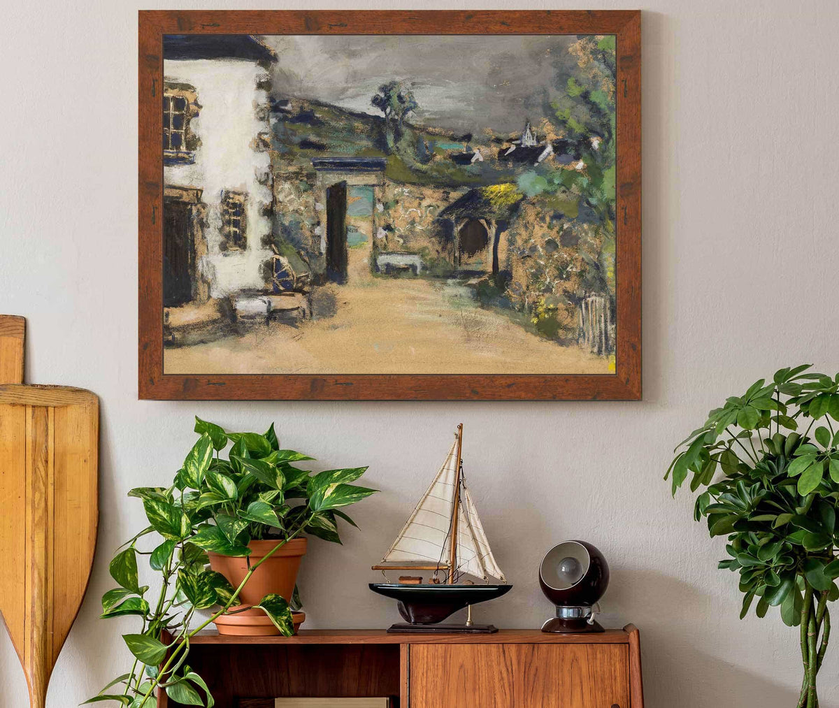 The Farmhouse by Edouard Vuillard