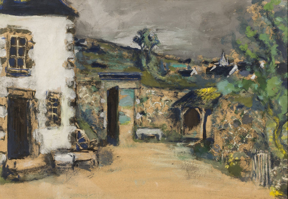 The Farmhouse by Edouard Vuillard