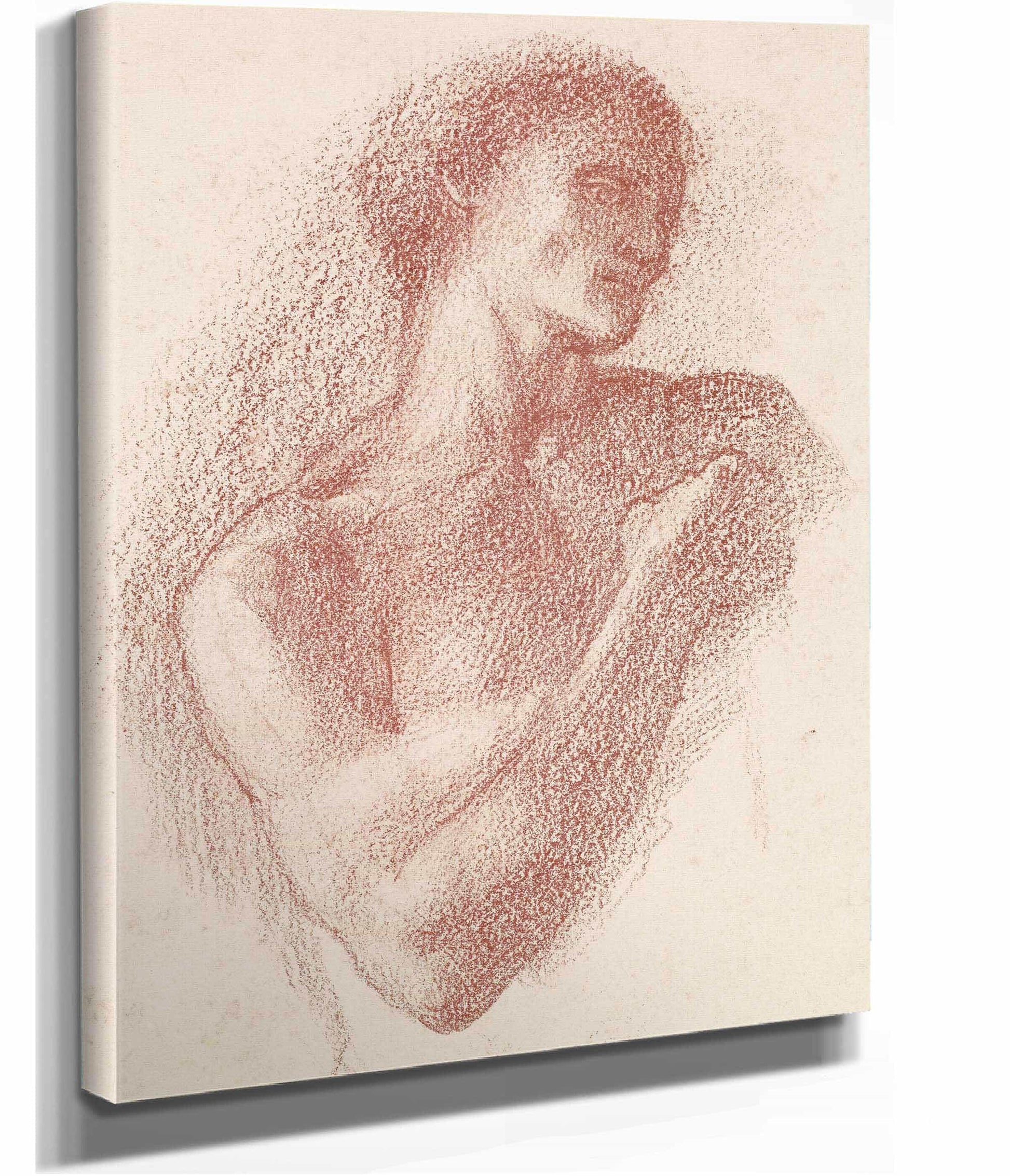 The Fates Study Of The Male Lover by Sir Edward Coley Burne Jones