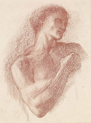 The Fates Study Of The Male Lover by Sir Edward Coley Burne Jones