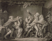 The Fathers Curse The Ungrateful Son by Jean Baptiste Greuze