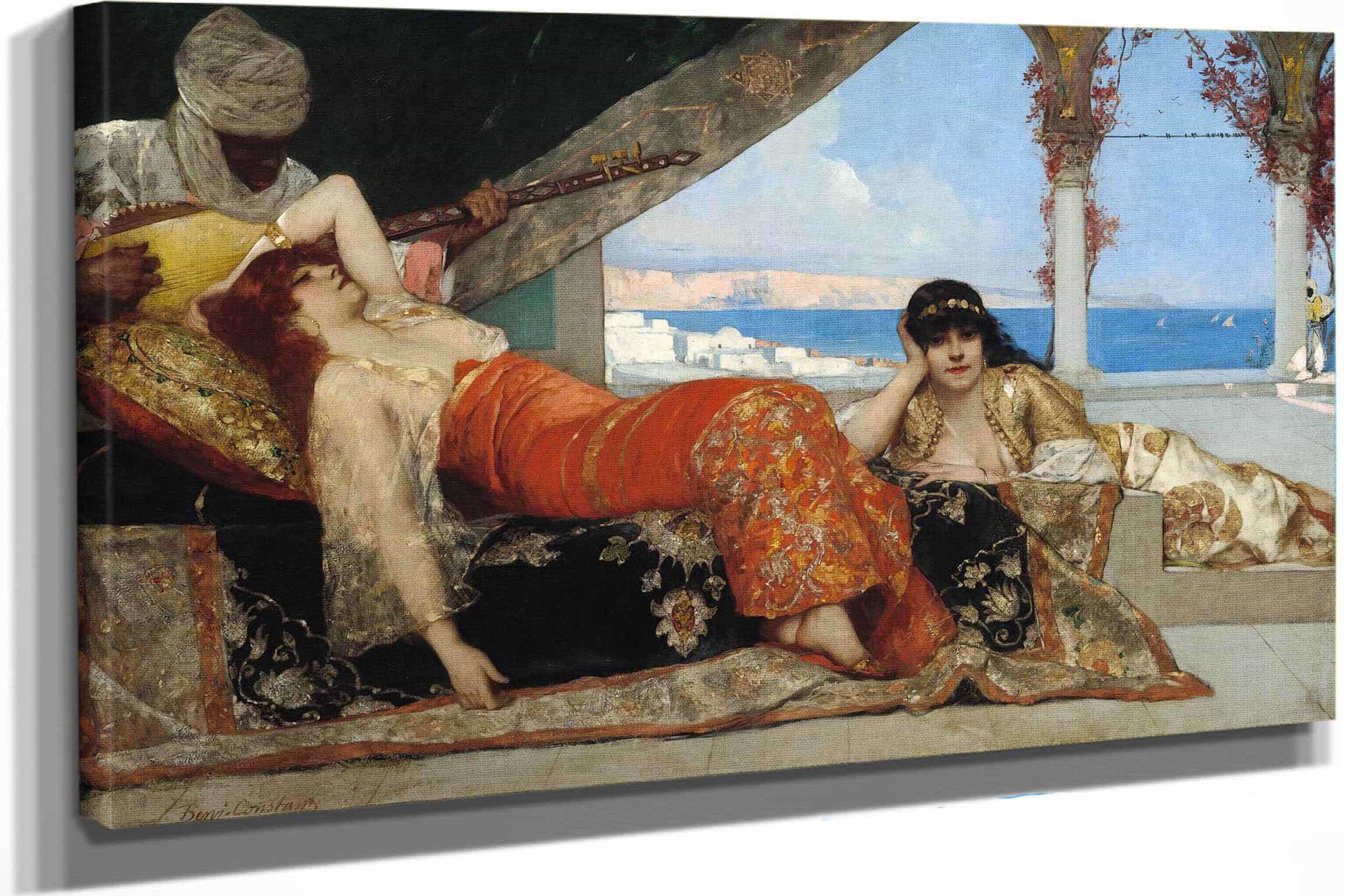 The Favorite Of The Emir by Jean Joseph Benjamin Constant