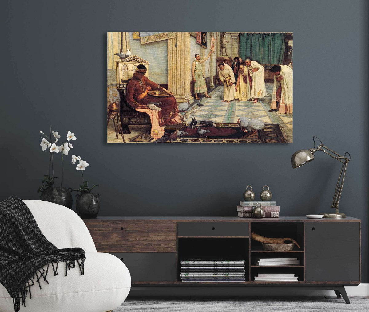 The Favourites Of The Emperor Honorius by John William Waterhouse