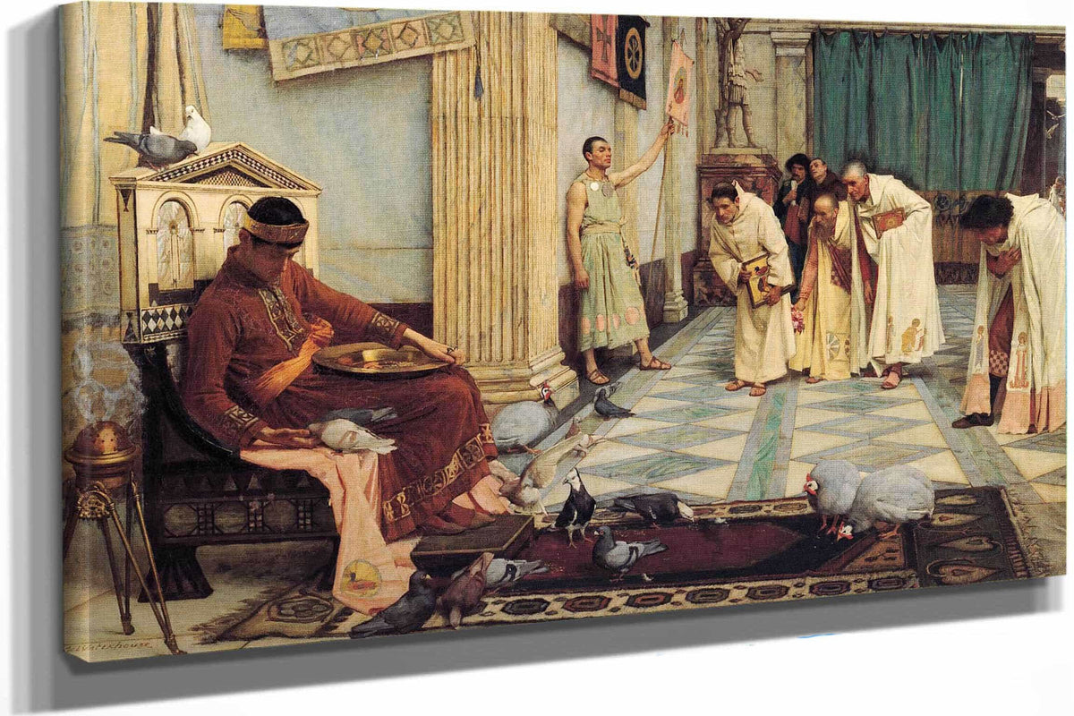 The Favourites Of The Emperor Honorius by John William Waterhouse