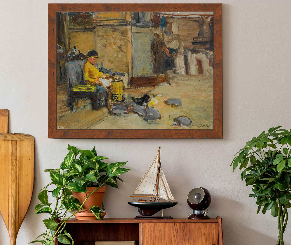 The Favourites Of The Emperor Honorius by John William Waterhouse