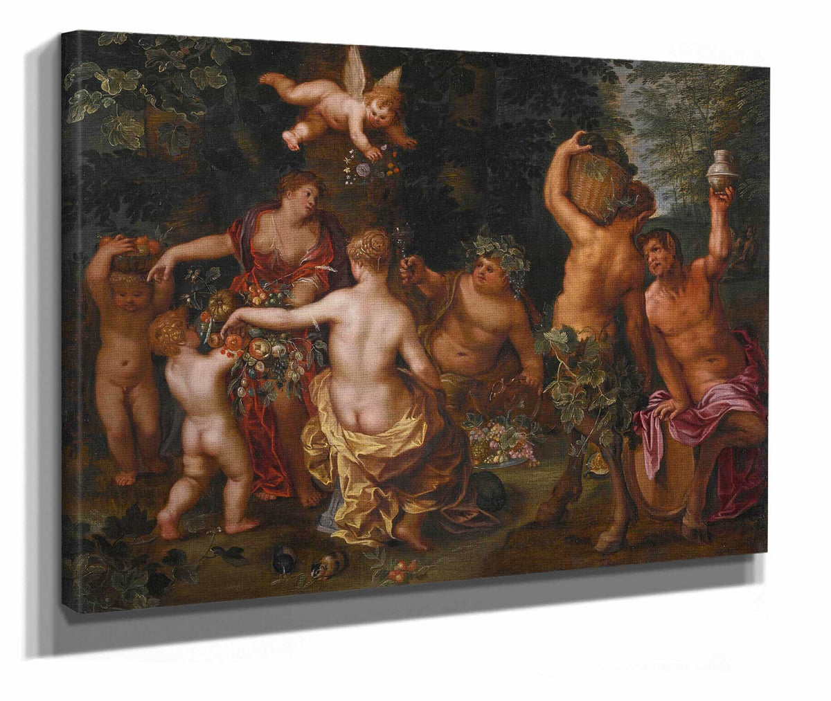 The Feast Of Bacchus by Jan Brueghel The Younger