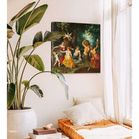 The Feast Of Bacchus Sine Cerere Et Baccho Friget Venus by Jan Brueghel The Younger