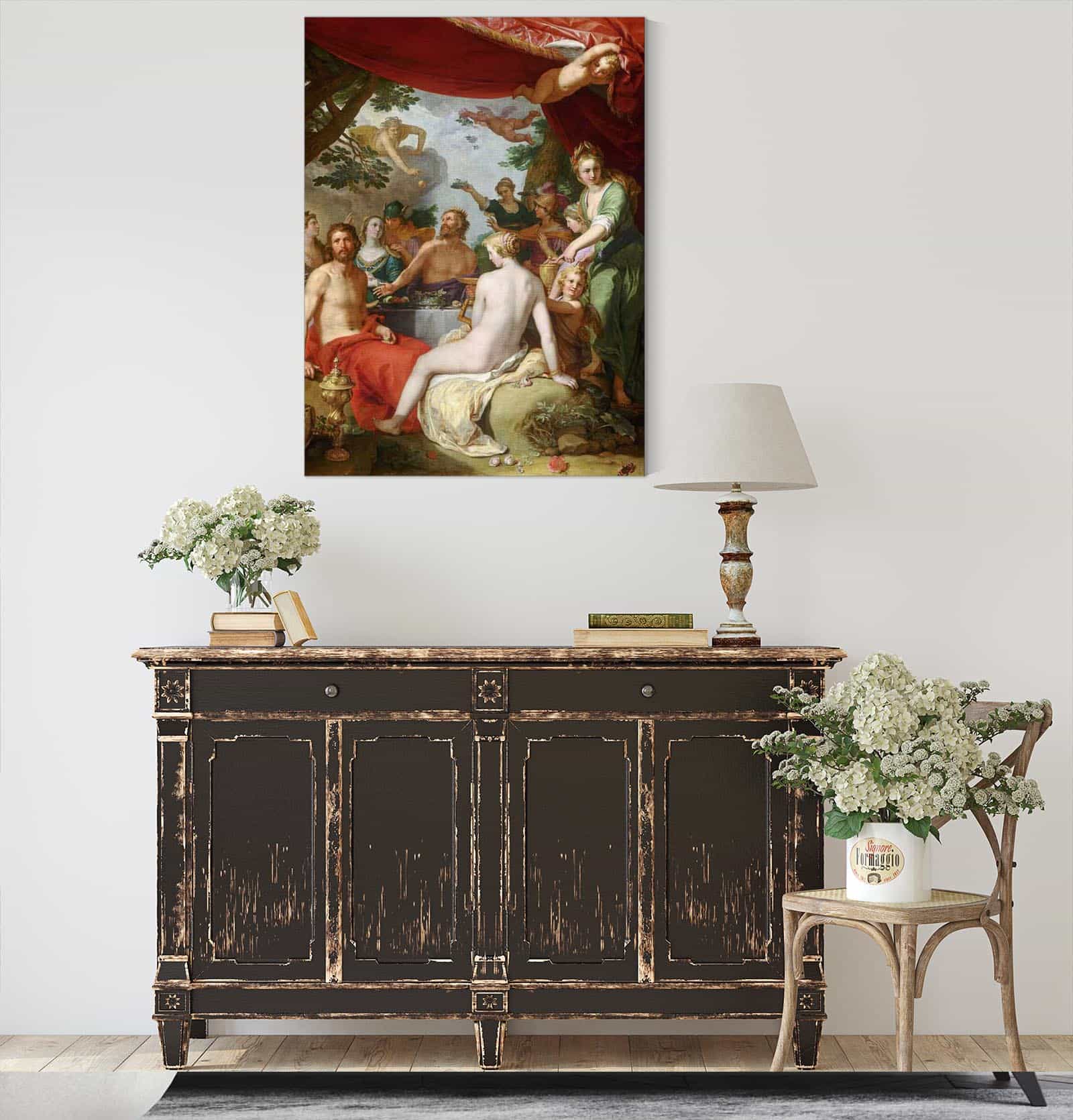 The Feast Of The Gods At The Wedding Of Peleus And Thetis by Abraham Bloemaert