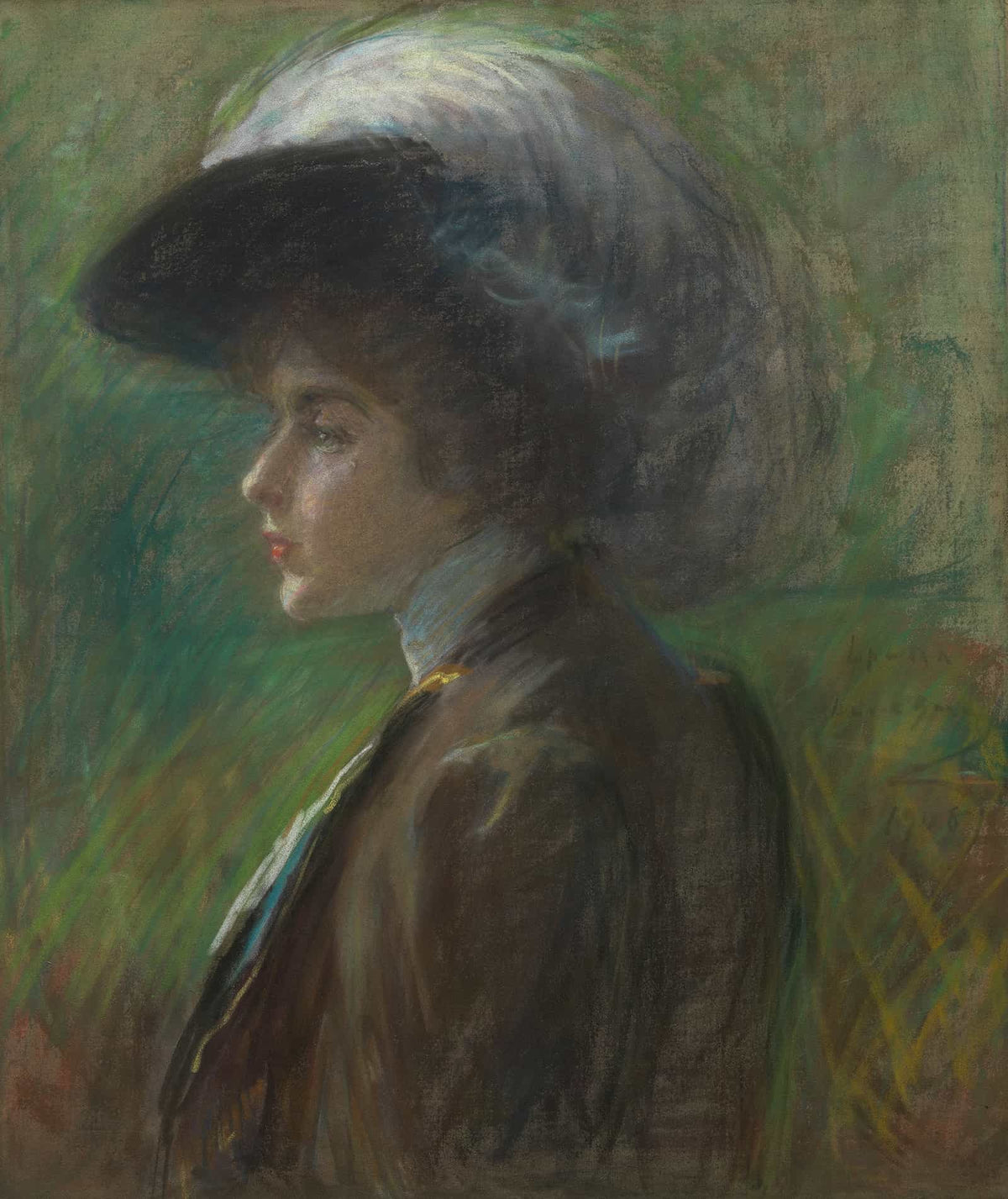 The Feathered Hat by Alice Pike Barney