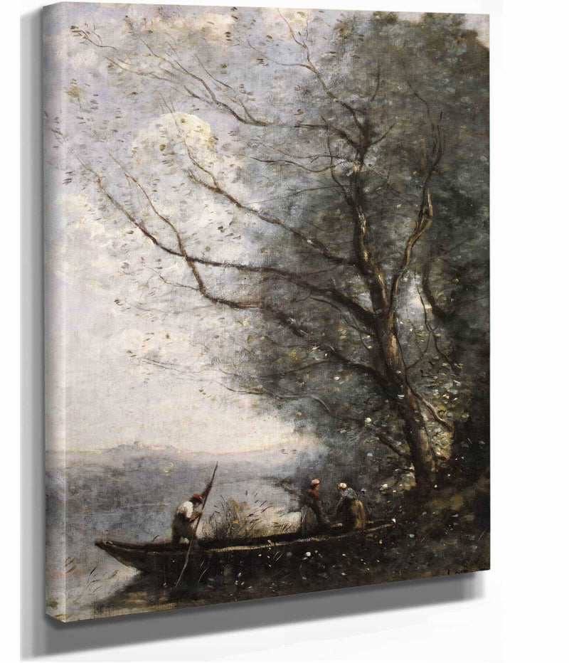 The Ferryman by Jean Baptiste Camille Corot