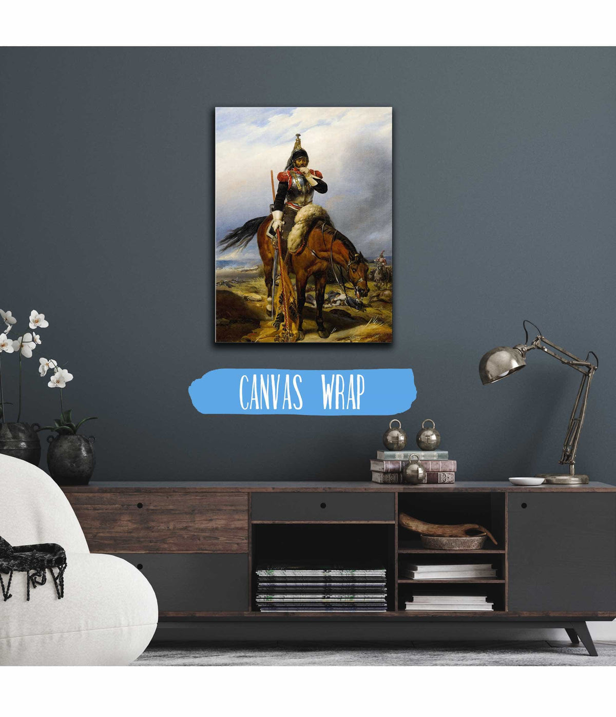 The Field Of Battle by Paul Delaroche