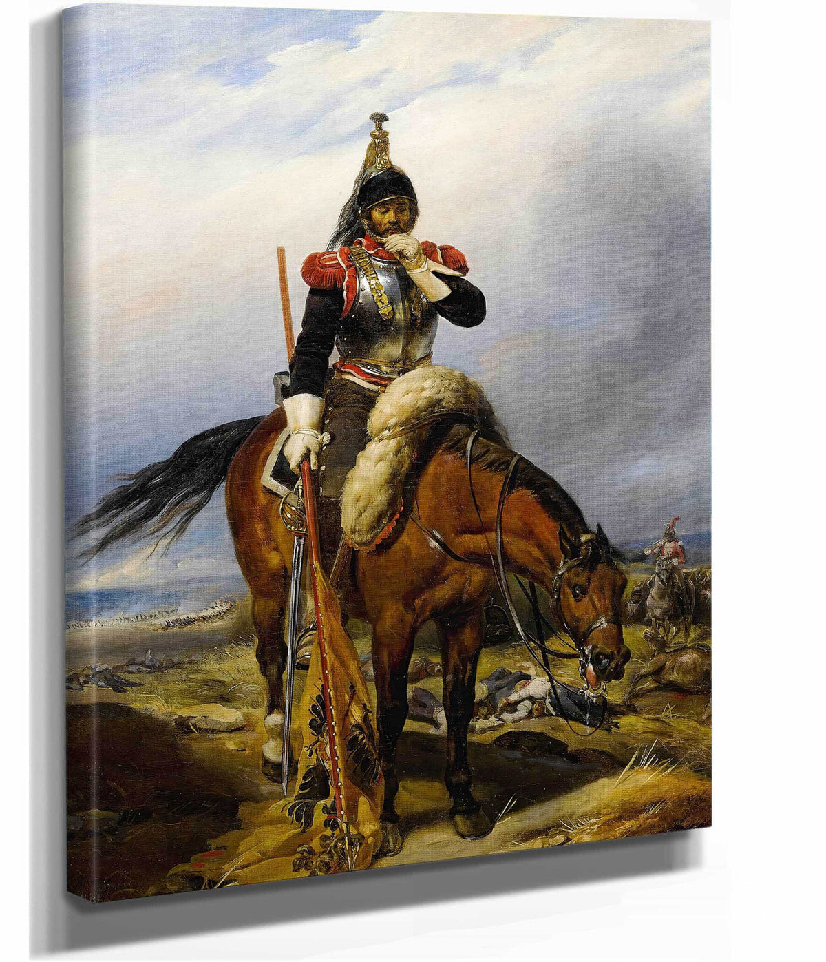 The Field Of Battle by Paul Delaroche