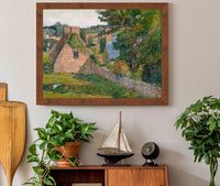 The Field Of Derout Lollichon by Paul Gauguin