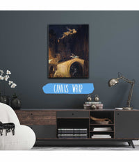 The Fight On The Bridge by Arnold Bocklin